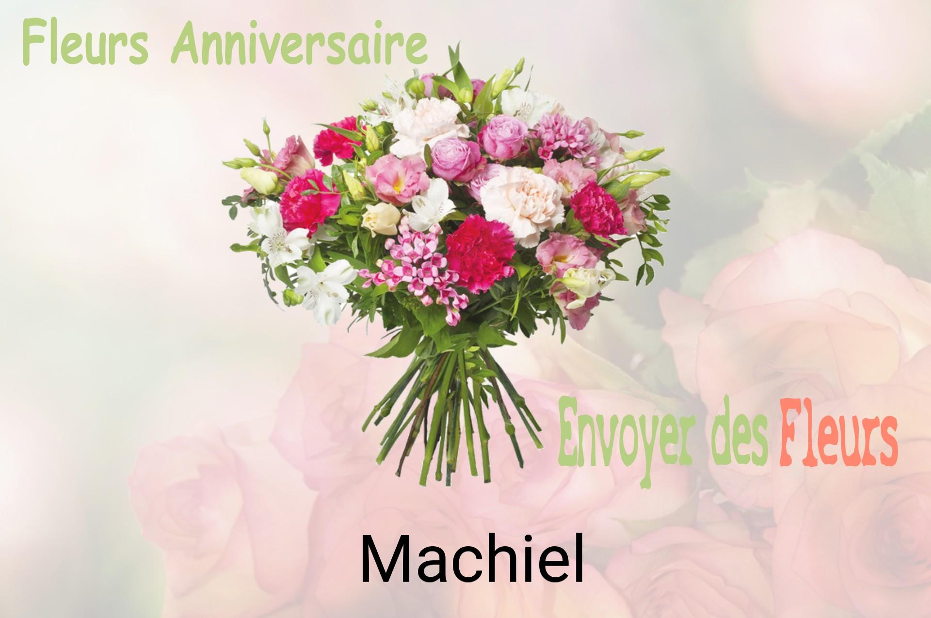 Bouquet de fleurs d’anniversaire livré à Machiel